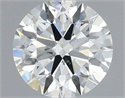 Diamante Natural 0.41 quilates, Redondo , Color H, claridad SI1 y certificado IGI
