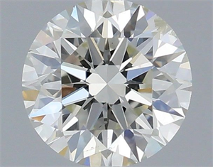 Foto Diamante Natural 0.41 quilates, Redondo , Color H, claridad SI1 y certificado IGI de