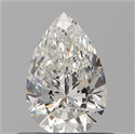 Diamante Natural 0.50 quilates, De pera , Color G, claridad VVS1 y certificado GIA