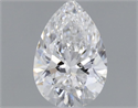 Diamante Natural 0.52 quilates, De pera , Color D, claridad VS1 y certificado GIA