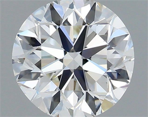 Picture of Natural Diamond 0.90 Carats, Round with Very Good Cut, H Color, VVS1 Clarity and Certified by IGI