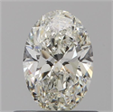 Diamante Natural 0.52 quilates, Ovalado , Color I, claridad IF y certificado GIA
