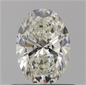 Diamante Natural 0.55 quilates, Ovalado , Color J, claridad VVS2 y certificado GIA