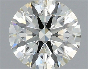 Foto Diamante Natural 0.50 quilates, Redondo , Color J, claridad SI1 y certificado IGI de