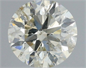 Diamante Natural 0.51 quilates, Redondo , Color K, claridad I1 y certificado IGI