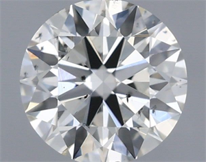 Foto Diamante Natural 0.41 quilates, Redondo , Color H, claridad SI2 y certificado IGI de