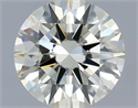 Natural Diamond 0.70 Carats, Round with Excellent Cut, M Color, VS1 Clarity and Certified by IGI