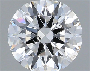 Foto Diamante Natural 0.40 quilates, Redondo , Color F, claridad SI2 y certificado IGI de