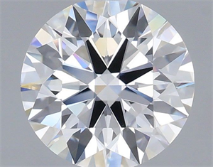 Picture of Lab Grown Diamond 1.26 Carats, Round with Ideal Cut, D Color, VS1 Clarity and Certified by IGI