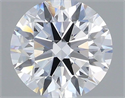 Del inventario de diamantes de laboratorio, 1.22 quilates, Redondo , Color D, claridad VVS2 y certificado IGI
