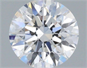 Del inventario de diamantes de laboratorio, 1.28 quilates, Redondo , Color D, claridad VVS2 y certificado IGI