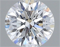 Del inventario de diamantes de laboratorio, 1.28 quilates, Redondo , Color D, claridad VS1 y certificado IGI