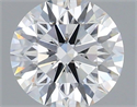 Lab Grown Diamond 1.03 Carats, Round with Ideal Cut, F Color, VS1 Clarity and Certified by IGI