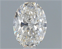 Diamante Natural 0.50 quilates, Ovalado , Color I, claridad VVS2 y certificado GIA