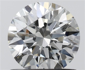 Picture of Natural Diamond 0.80 Carats, Round with Excellent Cut, H Color, VVS1 Clarity and Certified by IGI