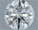 Natural Diamond 0.80 Carats, Round with Excellent Cut, G Color, VS2 Clarity and Certified by IGI