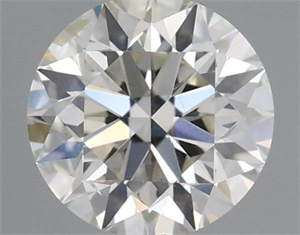 Picture of Natural Diamond 0.60 Carats, Round with Excellent Cut, I Color, I1 Clarity and Certified by GIA