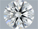 Diamante Natural 0.58 quilates, Redondo , Color H, claridad VS2 y certificado IGI