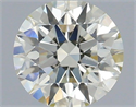 Diamante Natural 0.50 quilates, Redondo , Color K, claridad VS1 y certificado IGI