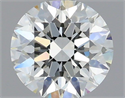 Natural Diamond 1.00 Carats, Round with Excellent Cut, I Color, VS1 Clarity and Certified by IGI