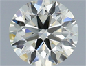 Natural Diamond 1.00 Carats, Round with Excellent Cut, I Color, VS1 Clarity and Certified by IGI