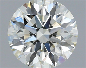 Picture of Natural Diamond 1.00 Carats, Round with Excellent Cut, I Color, VVS2 Clarity and Certified by IGI