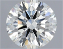Natural Diamond 1.00 Carats, Round with Excellent Cut, I Color, VS2 Clarity and Certified by IGI