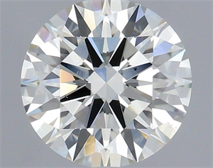 Picture of Natural Diamond 1.00 Carats, Round with Excellent Cut, I Color, VS2 Clarity and Certified by IGI