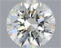 Natural Diamond 1.03 Carats, Round with Excellent Cut, I Color, VS1 Clarity and Certified by IGI