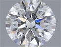 Natural Diamond 0.41 Carats, Round with Excellent Cut, G Color, SI1 Clarity and Certified by GIA