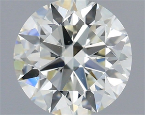 Foto Diamante Natural 0.70 quilates, Redondo , Color J, claridad VS2 y certificado IGI de