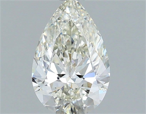 Picture of Natural Diamond 0.72 Carats, Pear with  Cut, H Color, VS2 Clarity and Certified by IGI