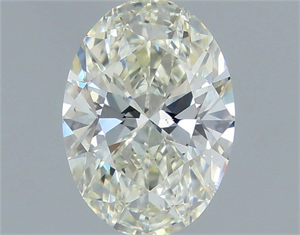 Picture of Natural Diamond 0.70 Carats, Oval with  Cut, I Color, VS2 Clarity and Certified by IGI