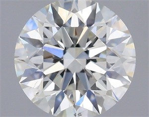 Picture of Natural Diamond 0.51 Carats, Round with Excellent Cut, F Color, SI1 Clarity and Certified by IGI