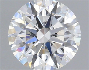 Foto Diamante Natural 0.53 quilates, Redondo , Color H, claridad IF y certificado IGI de