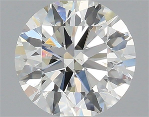 Picture of Natural Diamond 0.50 Carats, Round with Very Good Cut, H Color, SI2 Clarity and Certified by IGI