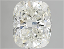 Natural Diamond 3.01 Carats, Cushion with  Cut, I Color, VS2 Clarity and Certified by GIA
