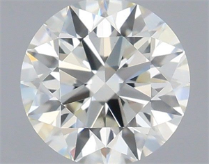 Picture of Natural Diamond 0.40 Carats, Round with Excellent Cut, K Color, VS1 Clarity and Certified by GIA