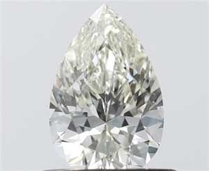 Foto Diamante Natural 0.54 quilates, De pera , Color I, claridad VS1 y certificado IGI de