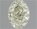 Natural Diamond 1.03 Carats, Oval with  Cut, M Color, SI1 Clarity and Certified by GIA
