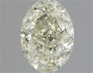 Picture of Natural Diamond 1.03 Carats, Oval with  Cut, M Color, SI1 Clarity and Certified by GIA