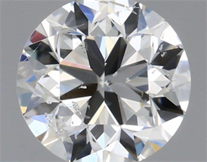 Foto Diamante Natural 0.40 quilates, Redondo , Color G, claridad SI2 y certificado IGI de