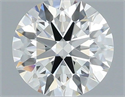 Diamante Natural 0.41 quilates, Redondo , Color H, claridad VS1 y certificado IGI
