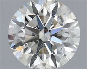 Foto Diamante Natural 0.40 quilates, Redondo , Color H, claridad SI1 y certificado IGI de