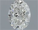 Diamante Natural 0.50 quilates, Ovalado , Color H, claridad IF y certificado IGI