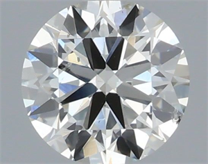 Foto Diamante Natural 0.40 quilates, Redondo , Color H, claridad SI1 y certificado IGI de