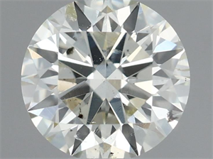 Foto Diamante Natural 0.50 quilates, Redondo , Color K, claridad SI2 y certificado IGI de