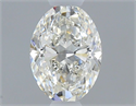 Diamante Natural 0.50 quilates, Ovalado , Color I, claridad VS2 y certificado GIA