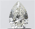 Diamante Natural 0.50 quilates, De pera , Color H, claridad VVS2 y certificado IGI