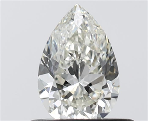 Foto Diamante Natural 0.50 quilates, De pera , Color H, claridad VVS2 y certificado IGI de